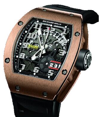 Best Richard Mille RM 029 Rose Gold Automatic with Oversize Date Replica Watch